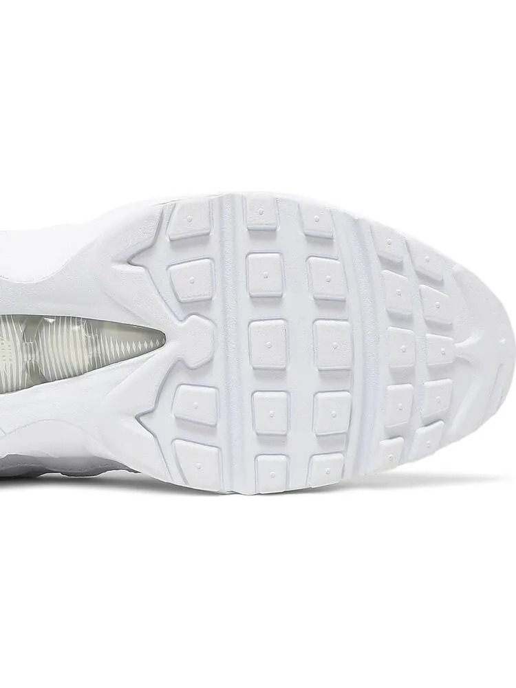 Кроссовки Nike Air Max 95 'Triple White' — изображение 5 из 8, белый