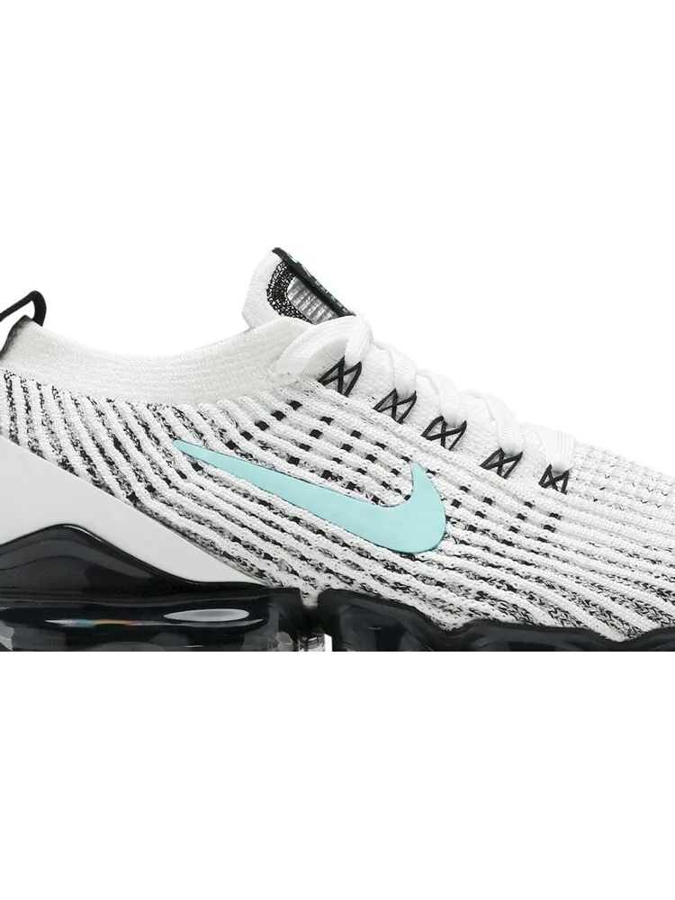 Кроссовки Nike Wmns Air VaporMax Flyknit 3 'Tiffany Teal' — изображение 2 из 8, белый