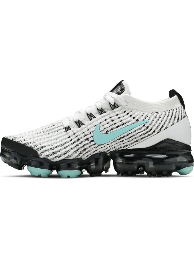 Кроссовки Nike Wmns Air VaporMax Flyknit 3 'Tiffany Teal' — изображение 3 из 8, белый