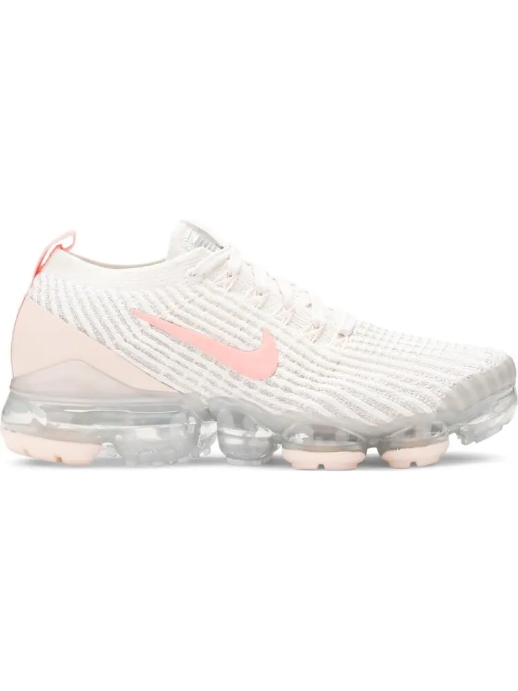 Кроссовки Nike Wmns Air VaporMax Flyknit 3 'Light Cream Crimson Tint' — изображение 1 из 8, бежевый