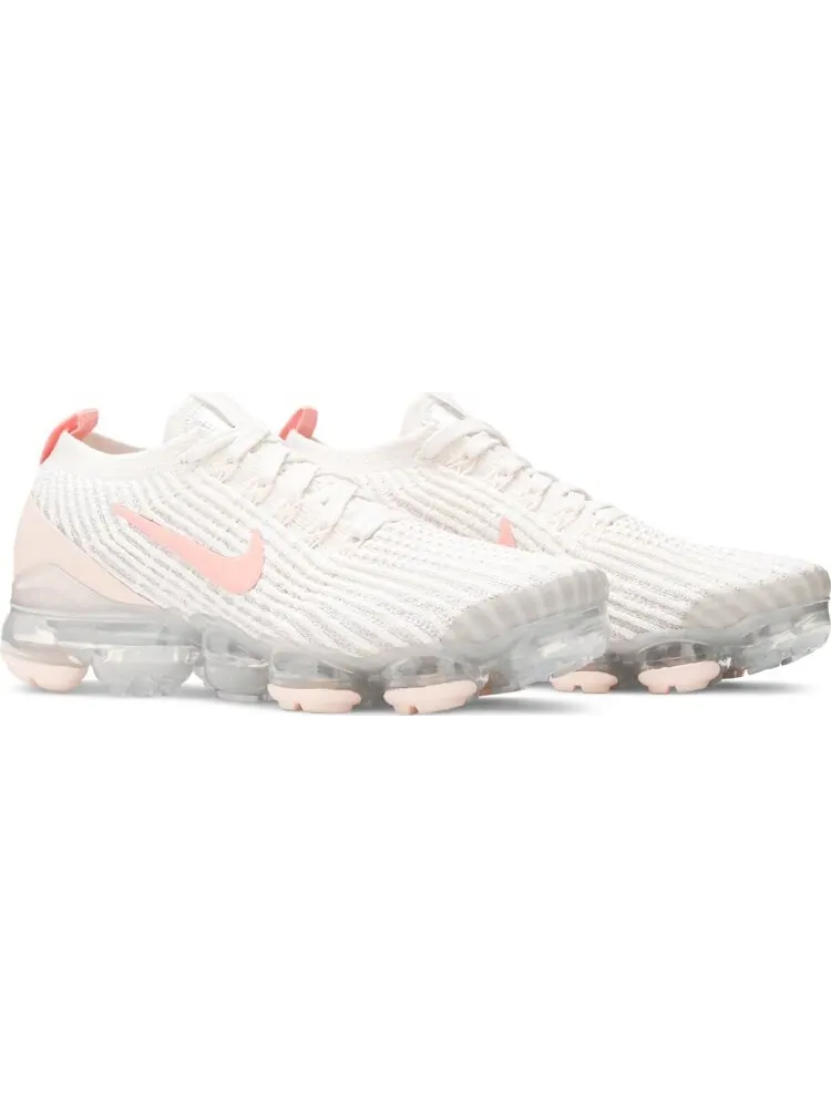 Кроссовки Nike Wmns Air VaporMax Flyknit 3 'Light Cream Crimson Tint' — изображение 8 из 8, бежевый