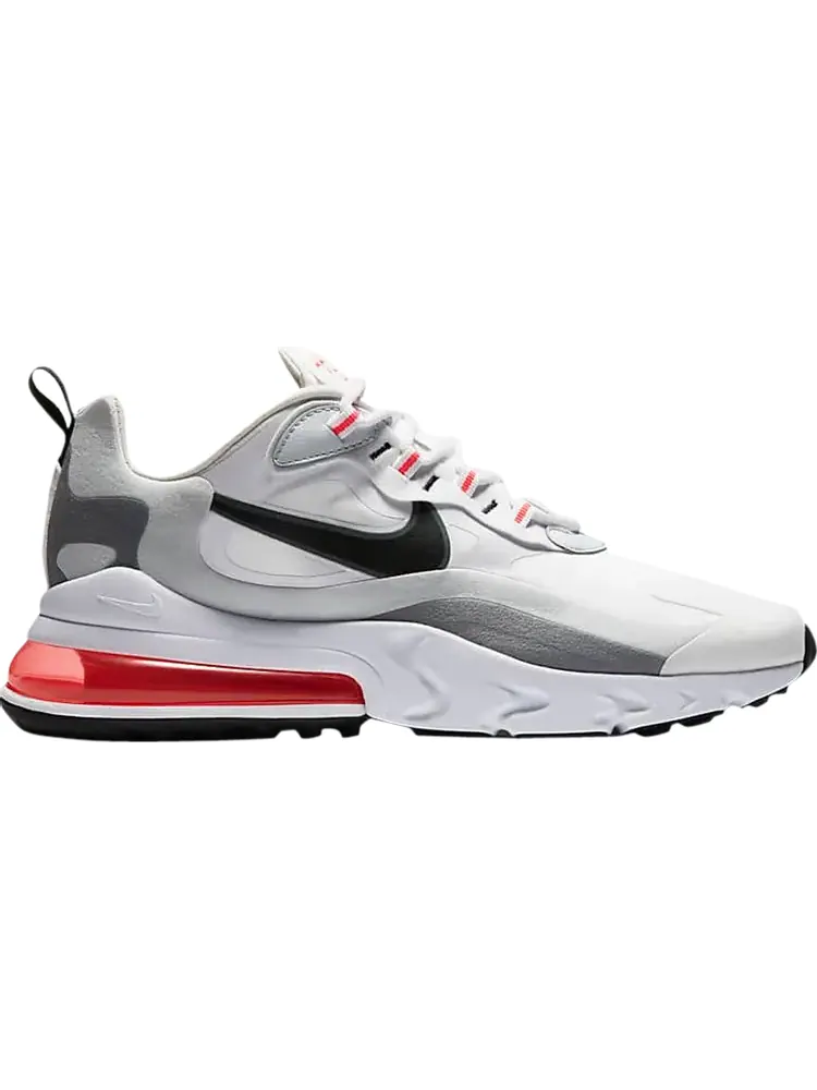 Кроссовки Nike Air Max 270 React 'White Crimson Black' — изображение 1 из 1, белый
