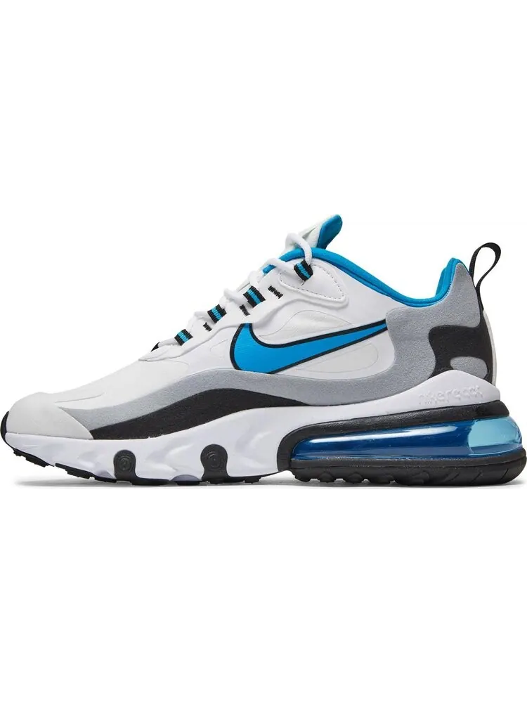 Кроссовки Nike Air Max 270 React 'Light Blue' — изображение 3 из 8, белый