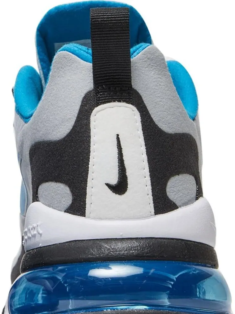 Кроссовки Nike Air Max 270 React 'Light Blue' — изображение 7 из 8, белый