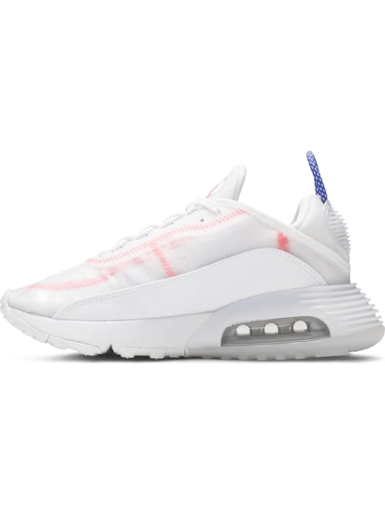 Кроссовки Nike Wmns Air Max 2090 'White Flash Crimson' — изображение 3 из 8, белый