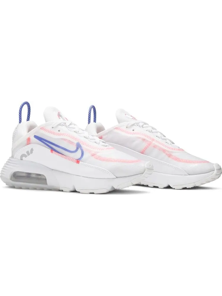 Кроссовки Nike Wmns Air Max 2090 'White Flash Crimson' — изображение 8 из 8, белый
