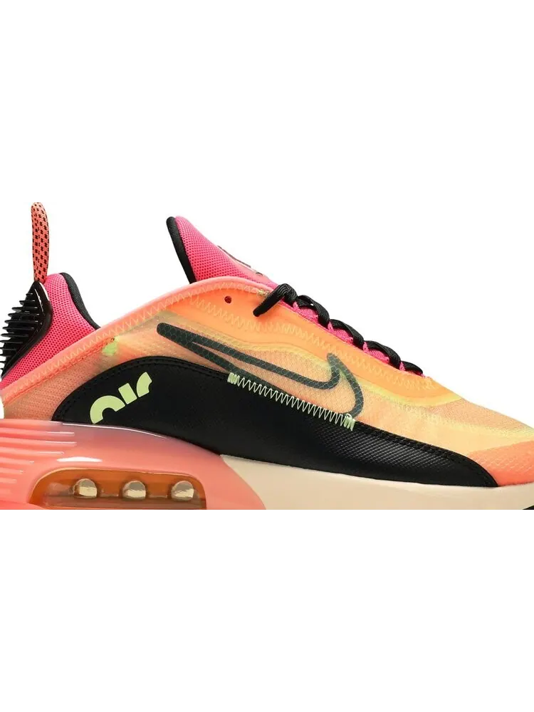 Кроссовки Nike Wmns Air Max 2090 'Neon Highlighter' — изображение 2 из 8, розовый