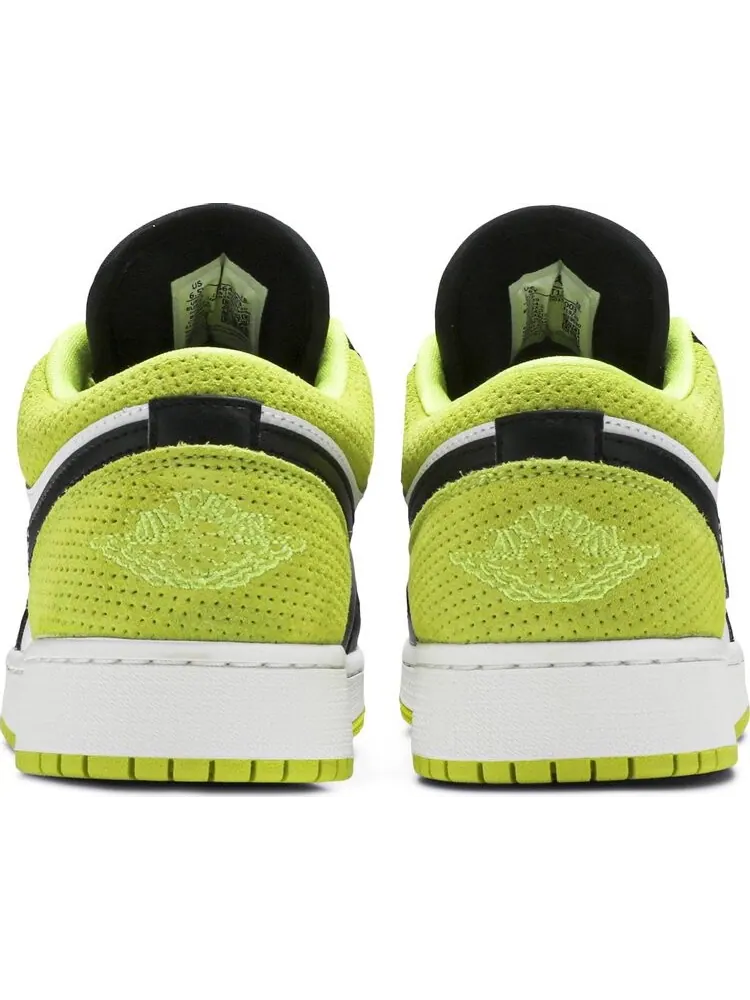 Кроссовки Air Jordan 1 Low SE GS Black Cyber — изображение 6 из 8, черный