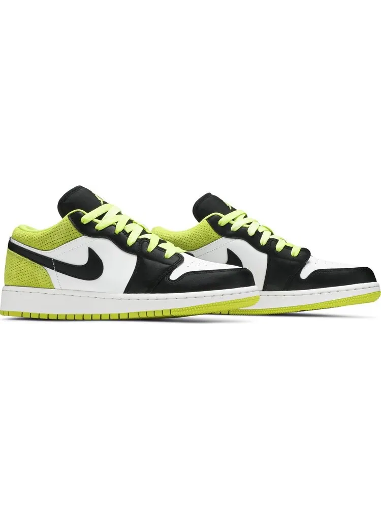 Кроссовки Air Jordan 1 Low SE GS Black Cyber — изображение 8 из 8, черный