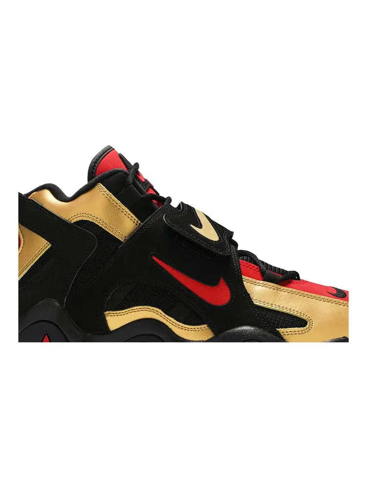 Кроссовки Air Barrage Mid 'Metallic Gold' — изображение 2 из 8, металлик золотистый