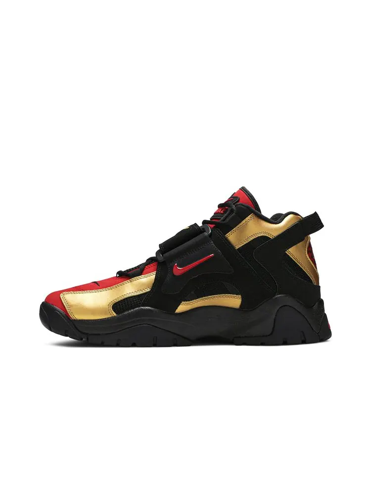 Кроссовки Air Barrage Mid 'Metallic Gold' — изображение 3 из 8, металлик золотистый