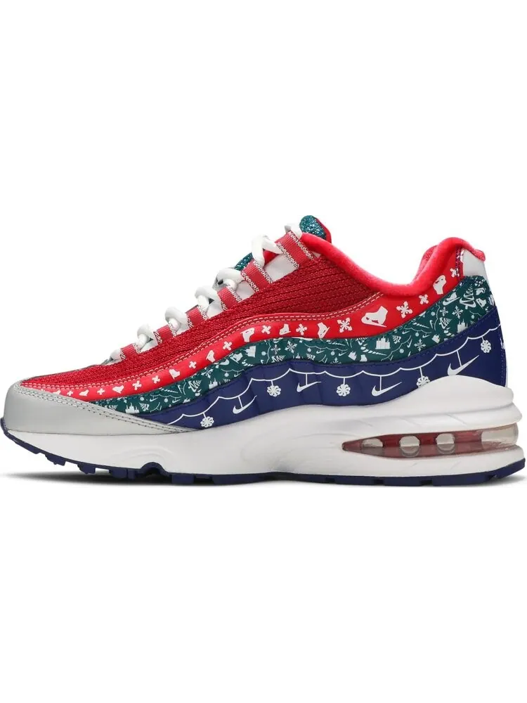 Кроссовки Nike Air Max 95 GS 'Ugly Christmas Sweater' — изображение 3 из 8, мульти