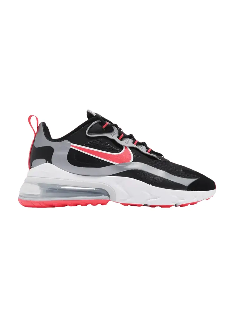 Кроссовки Nike Air Max 270 React 'Black Bright Crimson' — изображение 1 из 1, черный/яркий/белый