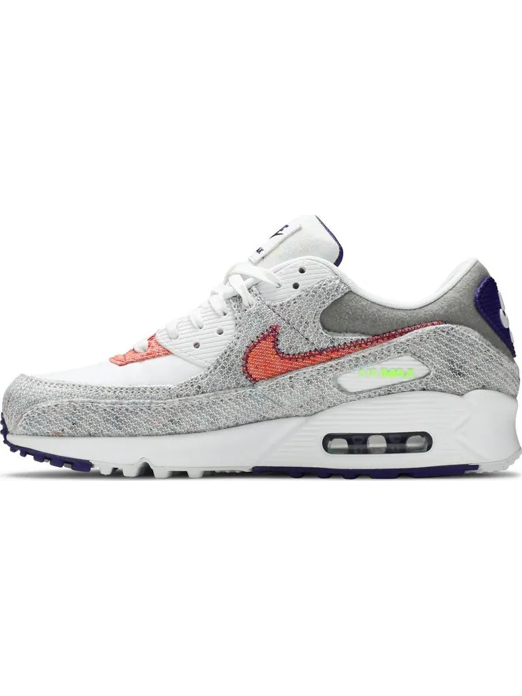 Кроссовки Nike Air Max 90 'Recycled Jerseys Pack' — изображение 3 из 8, белый