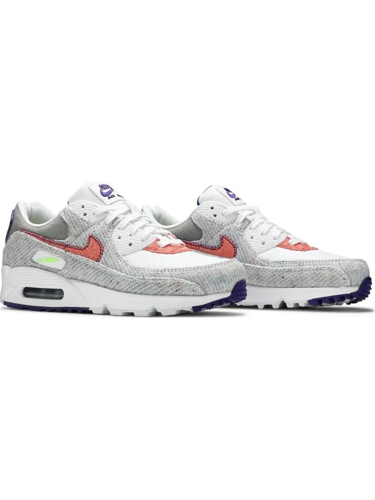 Кроссовки Nike Air Max 90 'Recycled Jerseys Pack' — изображение 8 из 8, белый