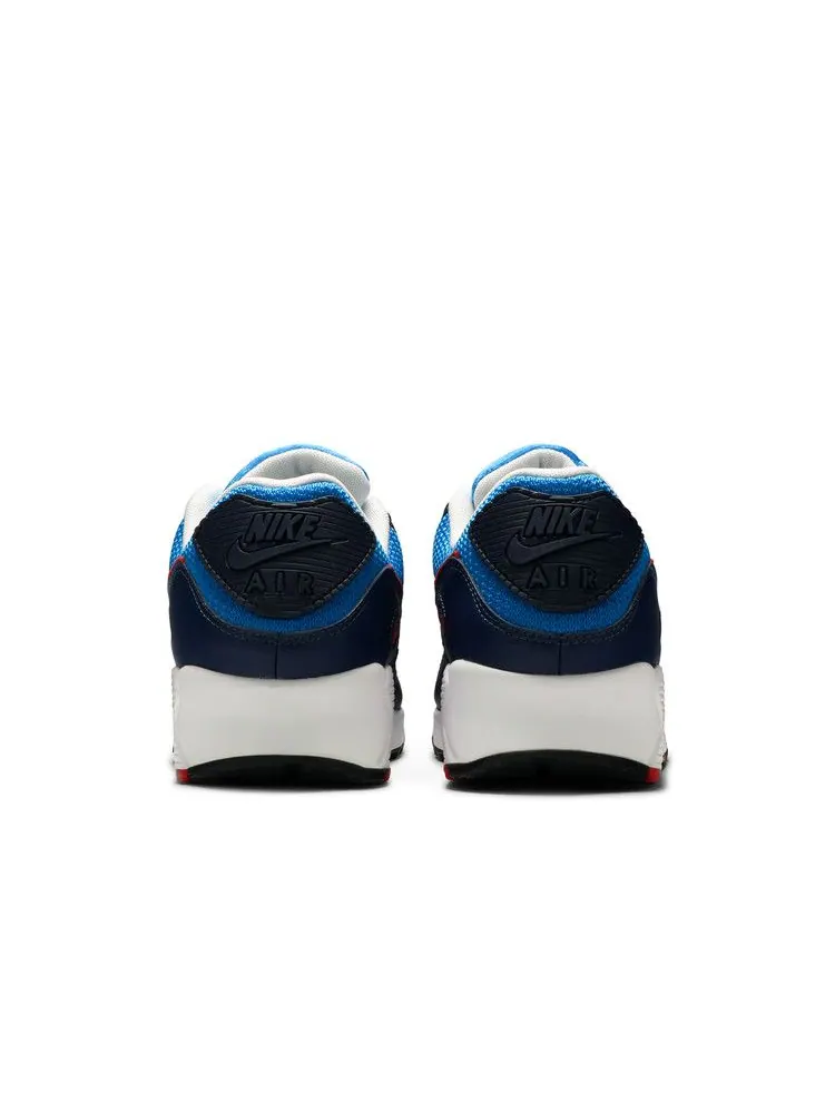 Кроссовки Nike Air Max 90 'Photo Blue University Red' — изображение 7 из 9