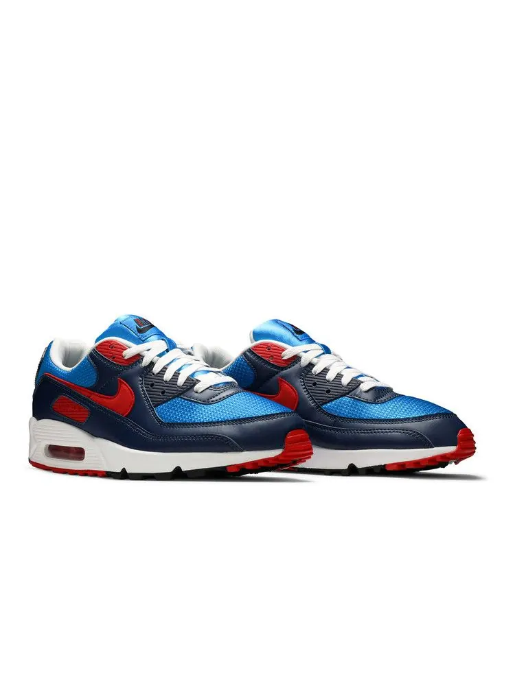 Кроссовки Nike Air Max 90 'Photo Blue University Red' — изображение 9 из 9