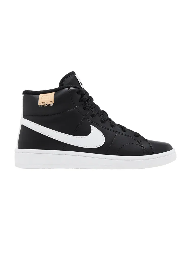 Кроссовки Nike Wmns Court Royale 2 Mid 'Black White' — изображение 1 из 9, черный/белый