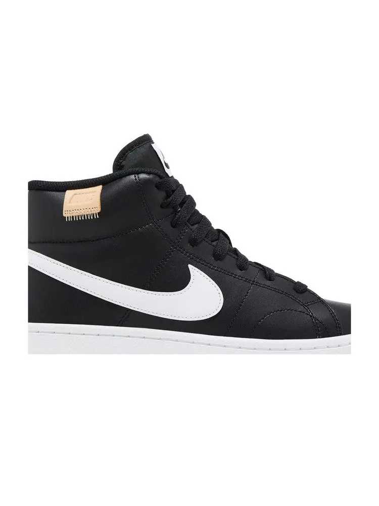 Кроссовки Nike Wmns Court Royale 2 Mid 'Black White' — изображение 3 из 9, черный/белый