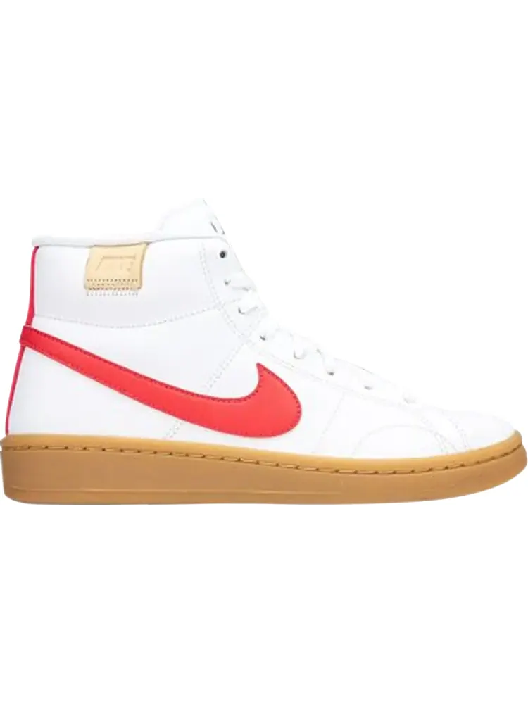 Кроссовки Nike Wmns Court Royale 2 Mid 'White Siren Red Gum' — изображение 1 из 1, белый