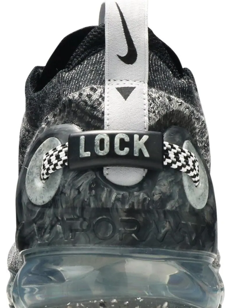 Кроссовки Nike Air VaporMax 2020 Flyknit 'Oreo' — изображение 7 из 8, серый