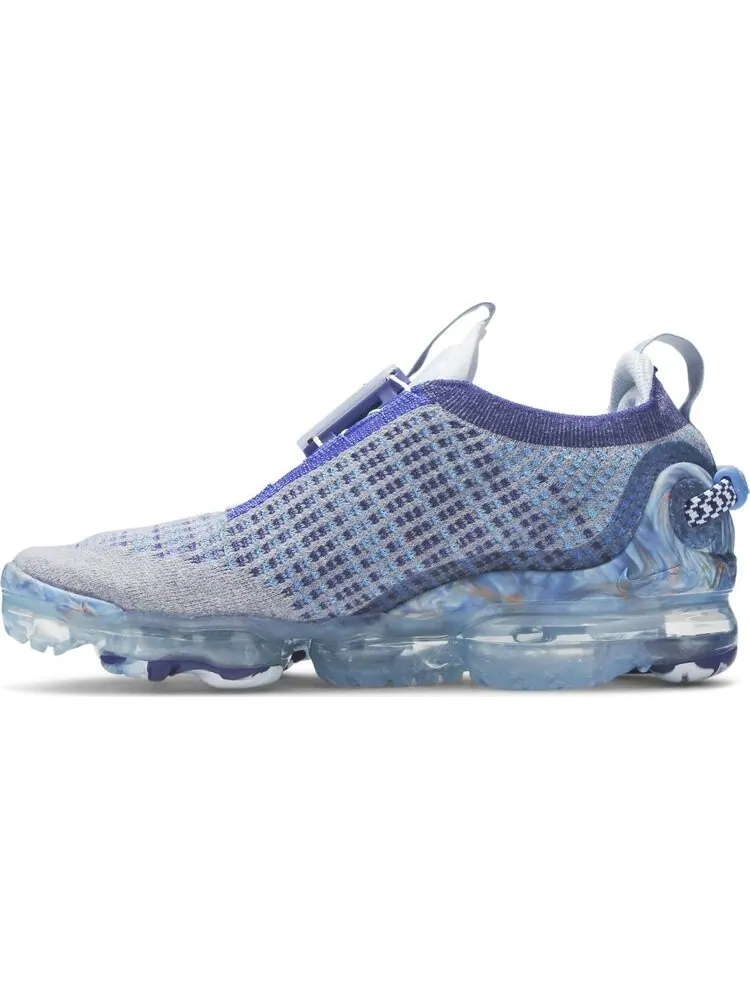 Кроссовки Nike Air VaporMax 2020 Flyknit 'Stone Blue' — изображение 3 из 8, синий