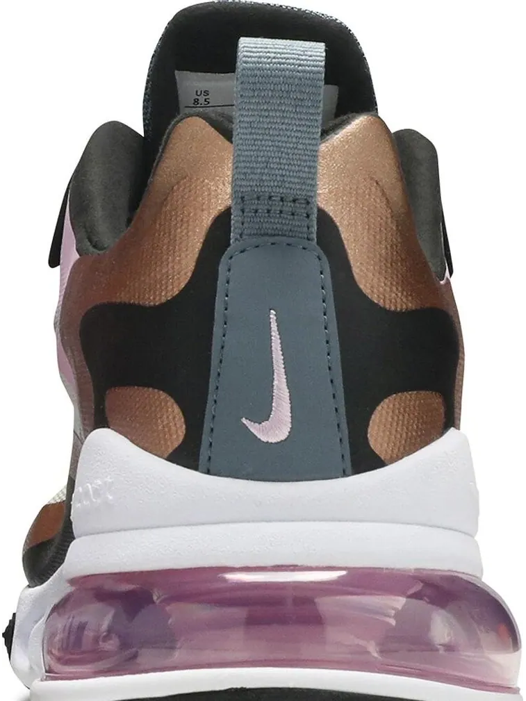 Кроссовки Nike Wmns Air Max 270 React 'Metallic Bronze' — изображение 7 из 8, коричневый