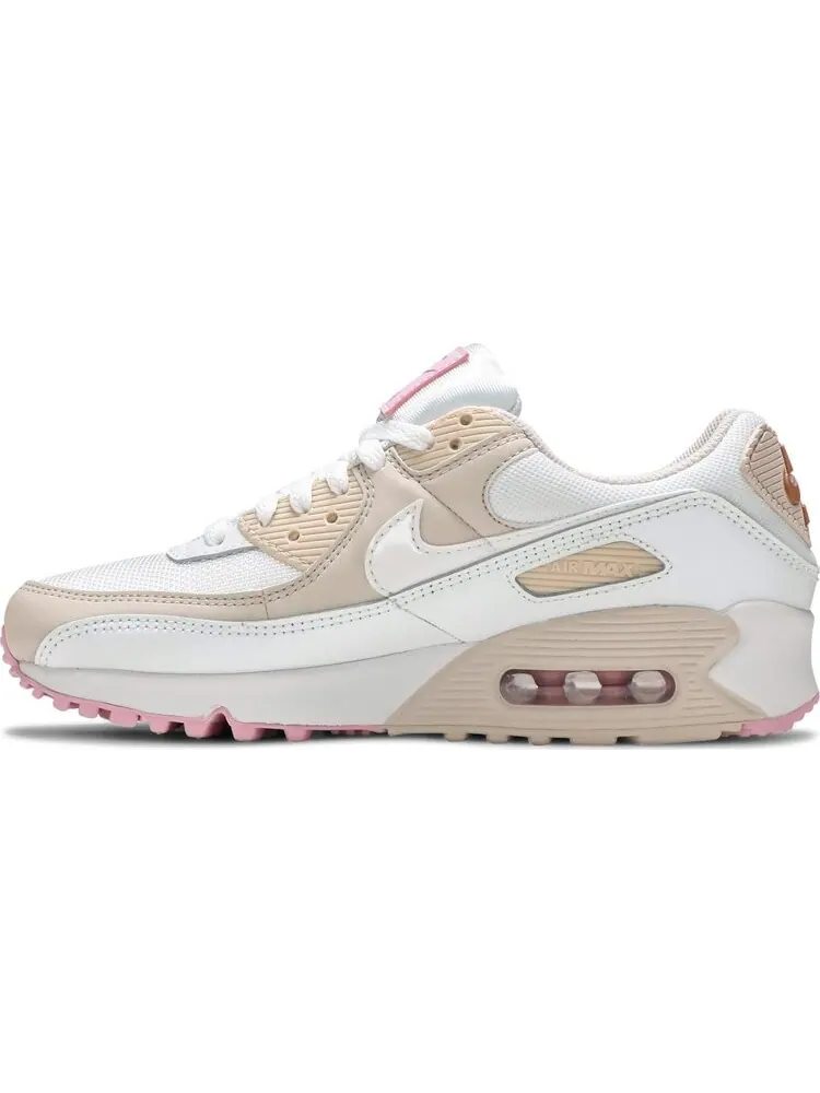 Кроссовки Nike Wmns Air Max 90 'Light Orewood Brown' — изображение 3 из 8, белый