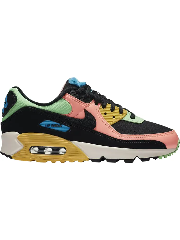 Кроссовки Nike Wmns Air Max 90 'Fur Multi-Color' — изображение 1 из 1, мульти