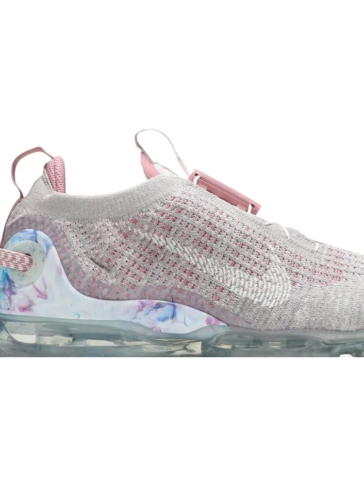 Кроссовки Nike Wmns Air VaporMax 2020 Flyknit 'Light Arctic Pink' — изображение 2 из 8, розовый