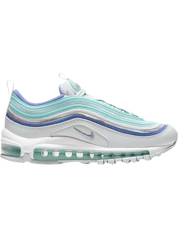 Кроссовки Nike Air Max 97 FP GS 'White Spruce Aura' — изображение 1 из 1, белый