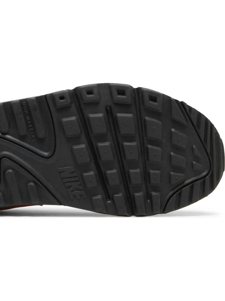 Кроссовки Nike Air Max 90 FP GS 'Black Laser Crimson' — изображение 5 из 8, черный