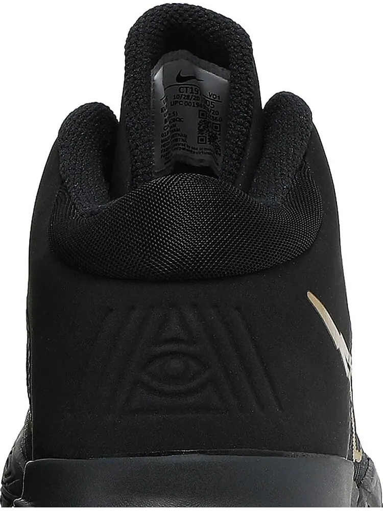 Кроссовки Nike Kyrie Flytrap 4 'Black Metallic Gold' — изображение 7 из 8, черный