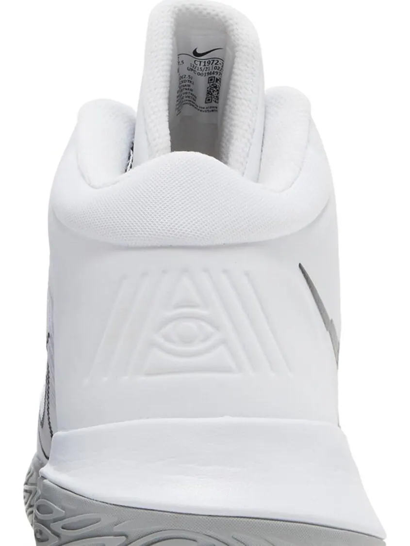 Кроссовки Nike Kyrie Flytrap 4 'White Metallic Silver' — изображение 7 из 8, белый