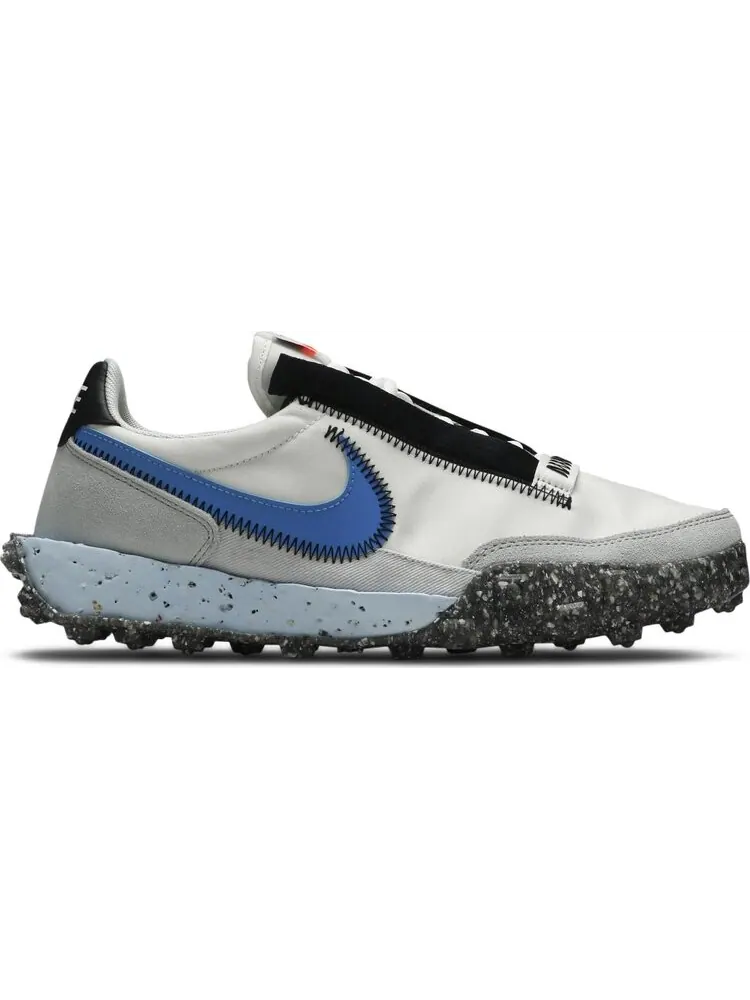 Кроссовки Nike Wmns Waffle Racer Crater 'Photon Dust Blue' — изображение 1 из 8, белый