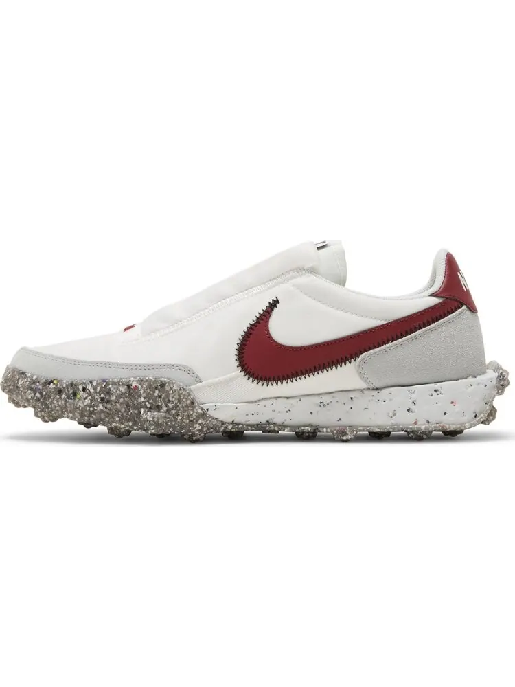 Кроссовки Nike Wmns Waffle Racer Crater 'Summit White Team Red' — изображение 3 из 8, белый
