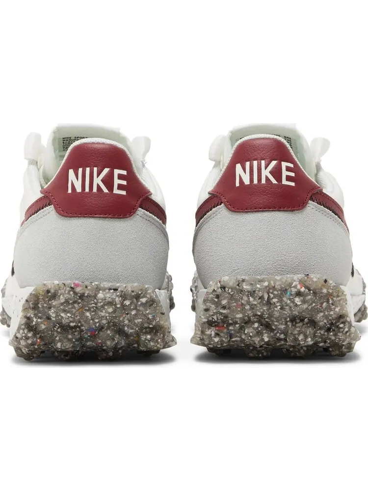 Кроссовки Nike Wmns Waffle Racer Crater 'Summit White Team Red' — изображение 6 из 8, белый
