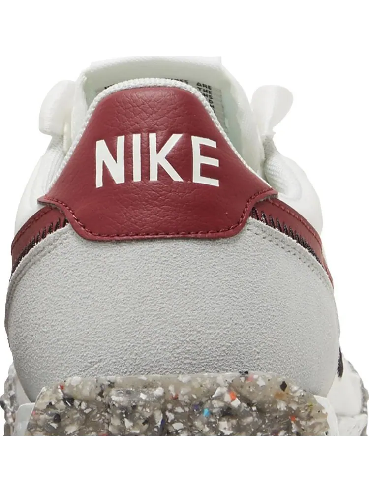 Кроссовки Nike Wmns Waffle Racer Crater 'Summit White Team Red' — изображение 7 из 8, белый