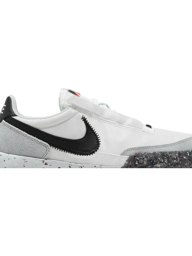 Кроссовки Nike Wmns Waffle Racer Crater 'White Black' — изображение 2 из 8, белый