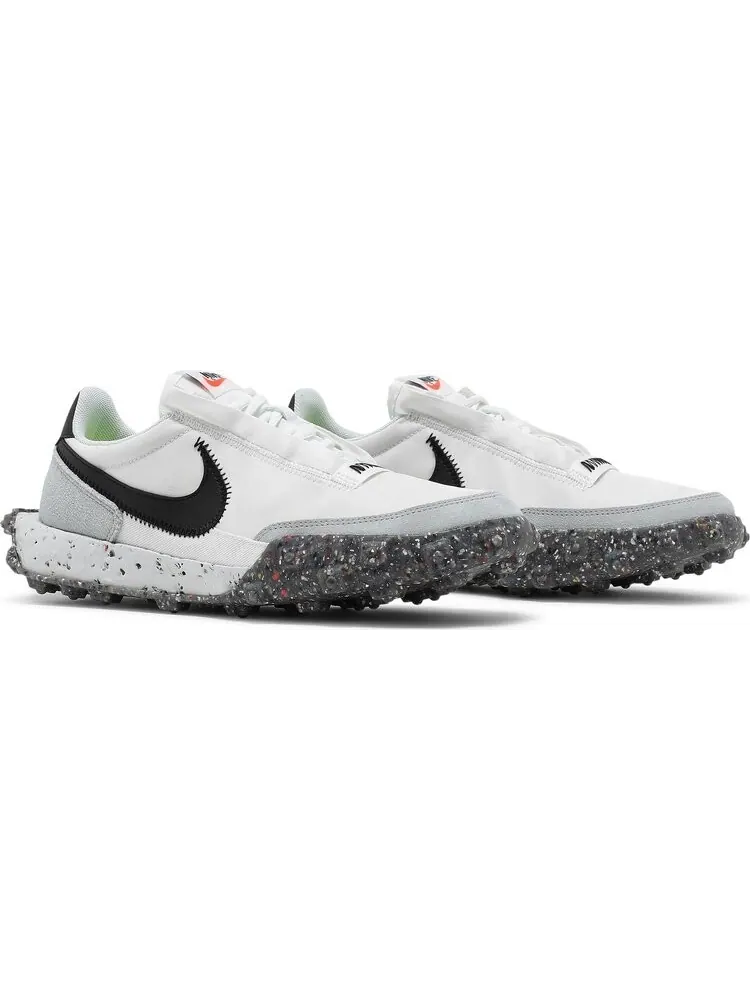 Кроссовки Nike Wmns Waffle Racer Crater 'White Black' — изображение 8 из 8, белый