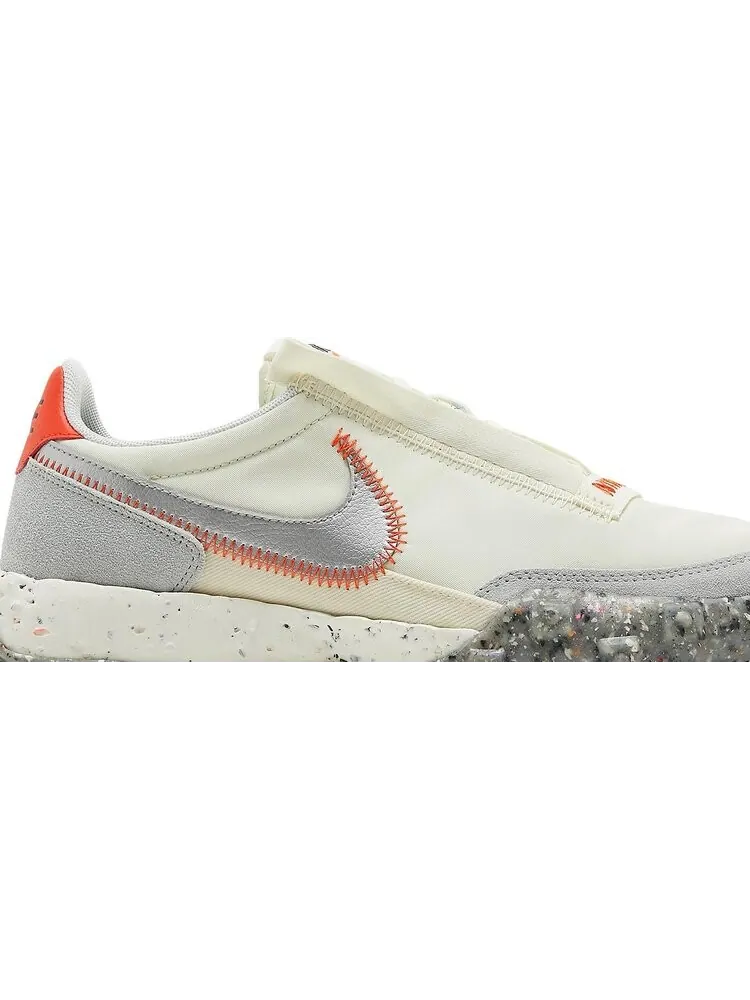 Кроссовки Nike Wmns Waffle Racer Crater 'Coconut Milk' — изображение 2 из 8, бежевый