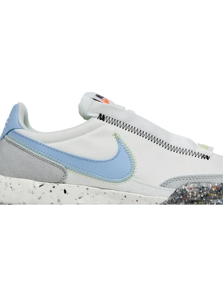 Кроссовки Nike Wmns Waffle Racer Crater 'Summit White Aluminum' — изображение 2 из 8, белый