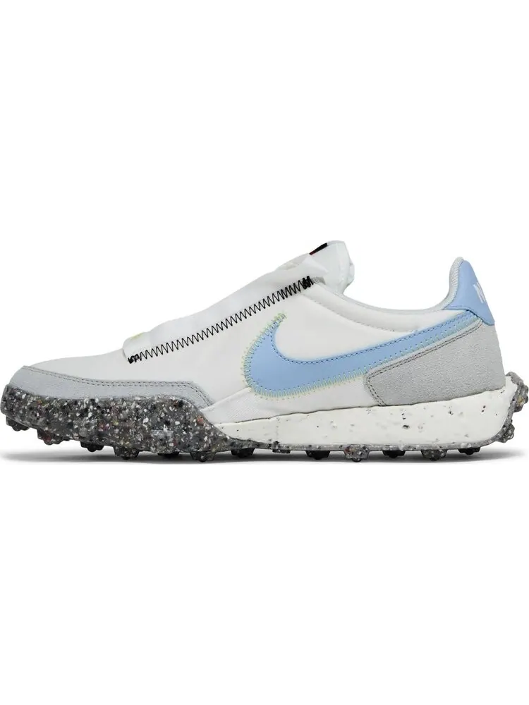 Кроссовки Nike Wmns Waffle Racer Crater 'Summit White Aluminum' — изображение 3 из 8, белый