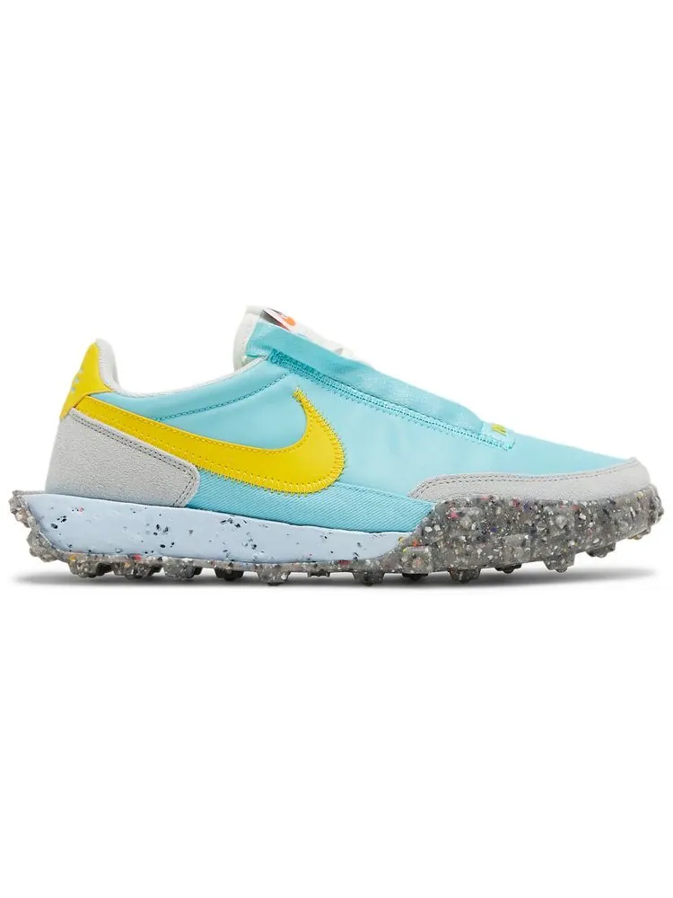 Кроссовки Nike Wmns Waffle Racer Crater 'Bleached Aqua' — изображение 1 из 8, синий
