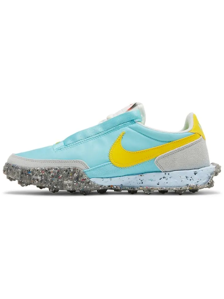 Кроссовки Nike Wmns Waffle Racer Crater 'Bleached Aqua' — изображение 3 из 8, синий