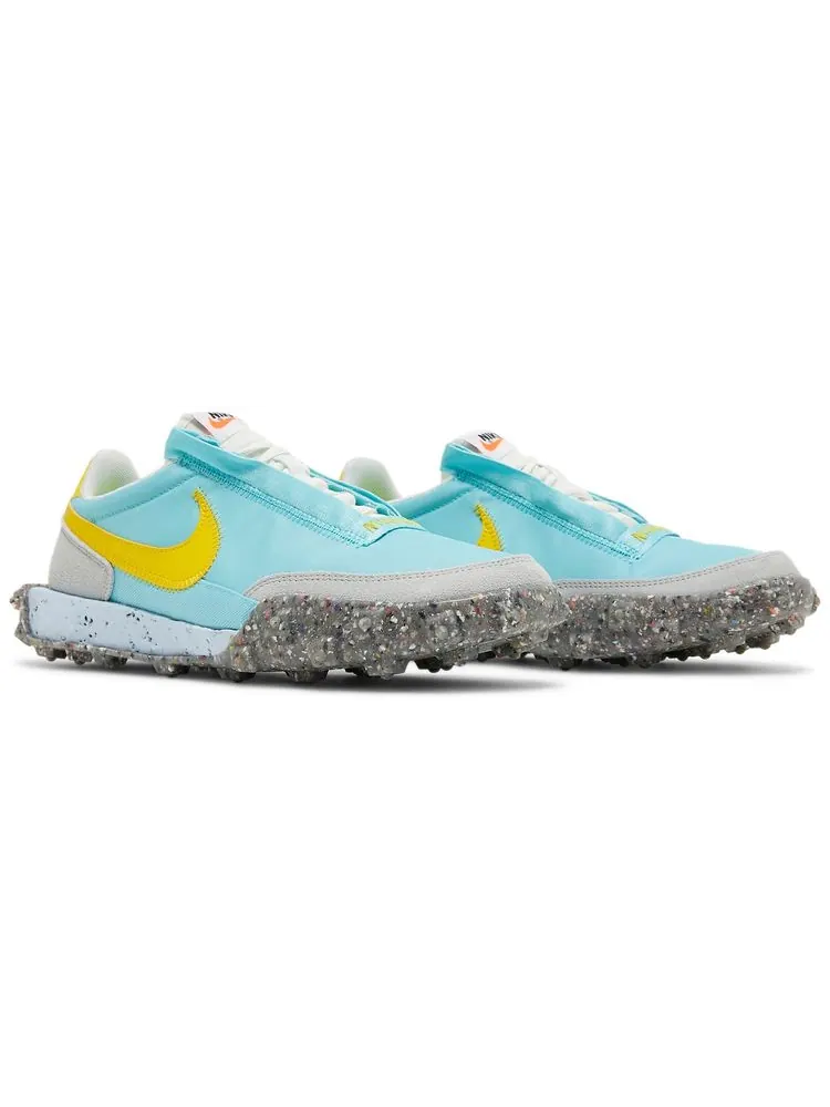 Кроссовки Nike Wmns Waffle Racer Crater 'Bleached Aqua' — изображение 8 из 8, синий