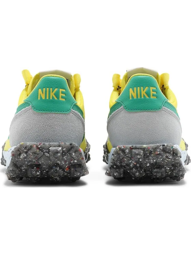 Кроссовки Nike Wmns Waffle Racer Crater 'Yellow Strike Roma Green' — изображение 6 из 8, желтый