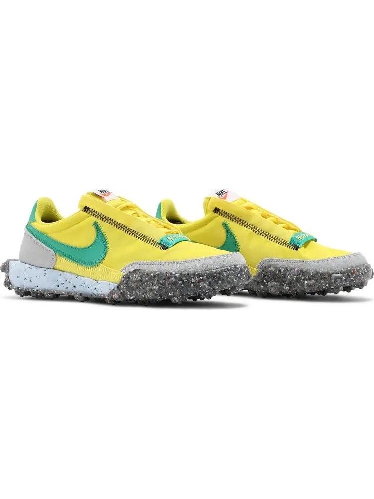 Кроссовки Nike Wmns Waffle Racer Crater 'Yellow Strike Roma Green' — изображение 8 из 8, желтый