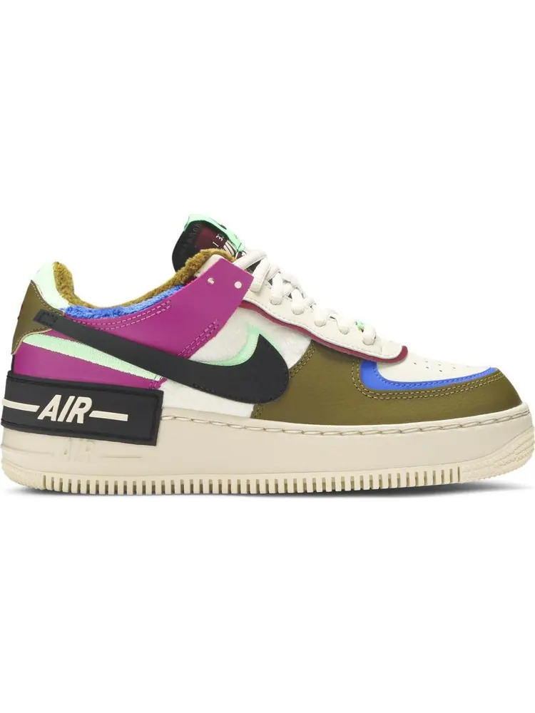 Кроссовки Nike Wmns Air Force 1 Shadow SE 'Cactus Flower' — изображение 1 из 8, зеленый