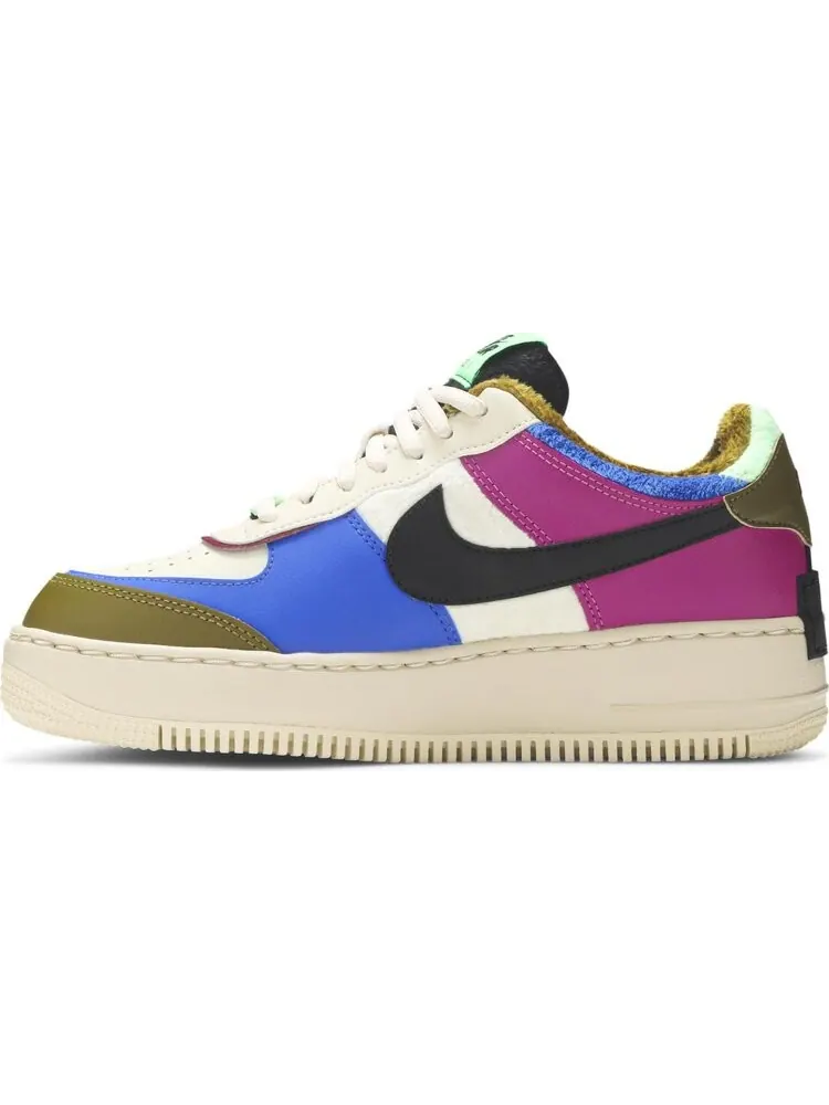 Кроссовки Nike Wmns Air Force 1 Shadow SE 'Cactus Flower' — изображение 3 из 8, зеленый